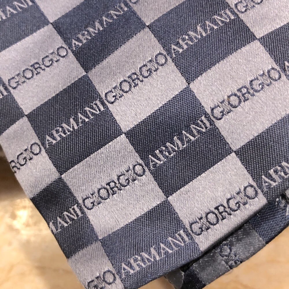 Giorgio Armani Tie/ Blue - Picture 4 of 10